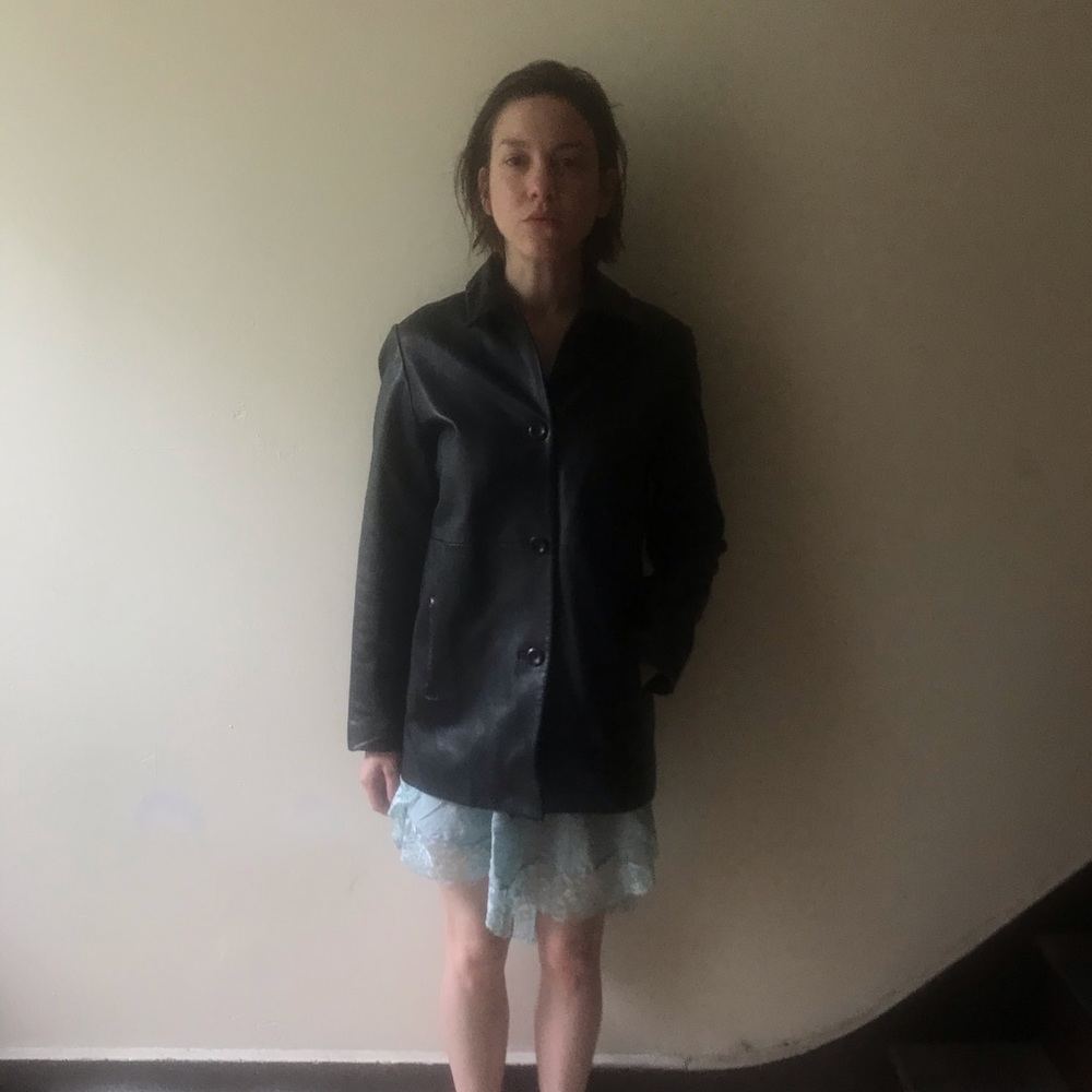 Vintage Old Navy Leather Jacket
